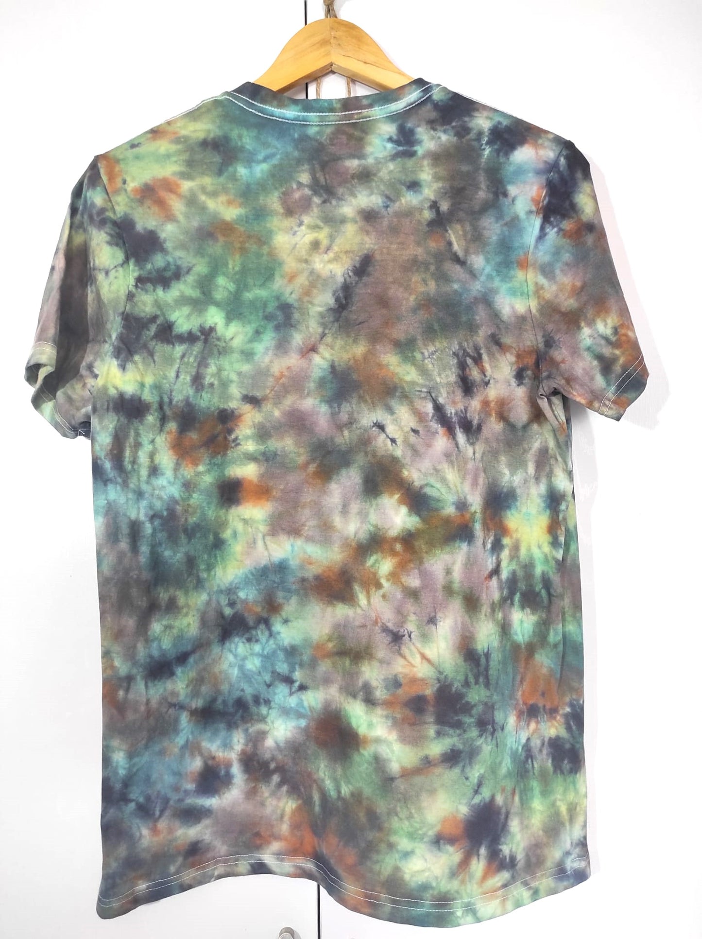 Forest Camouflage Tie Dye T shirt 100% Cotton