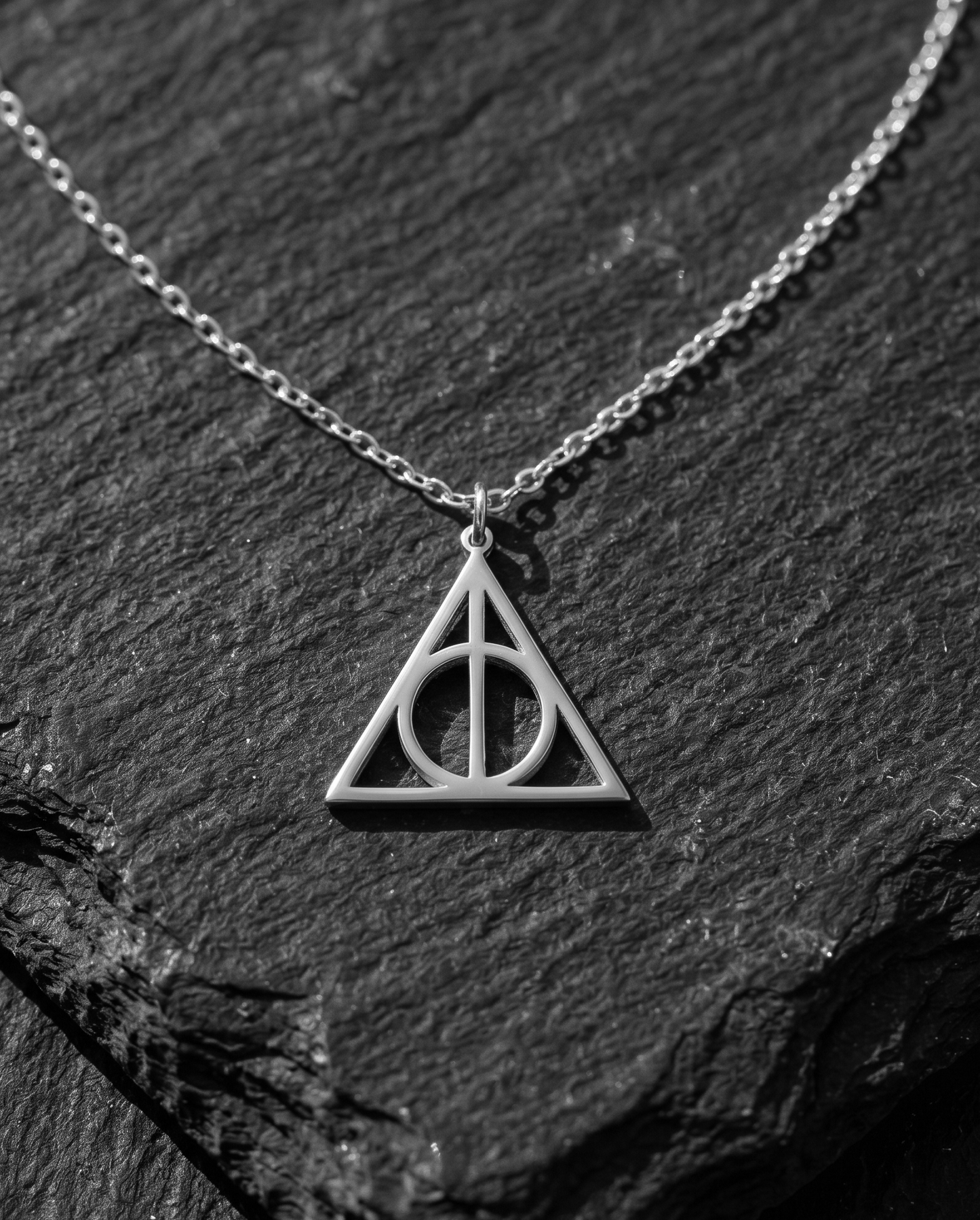 Deathly Hallows 925 Sterling Silver Necklace