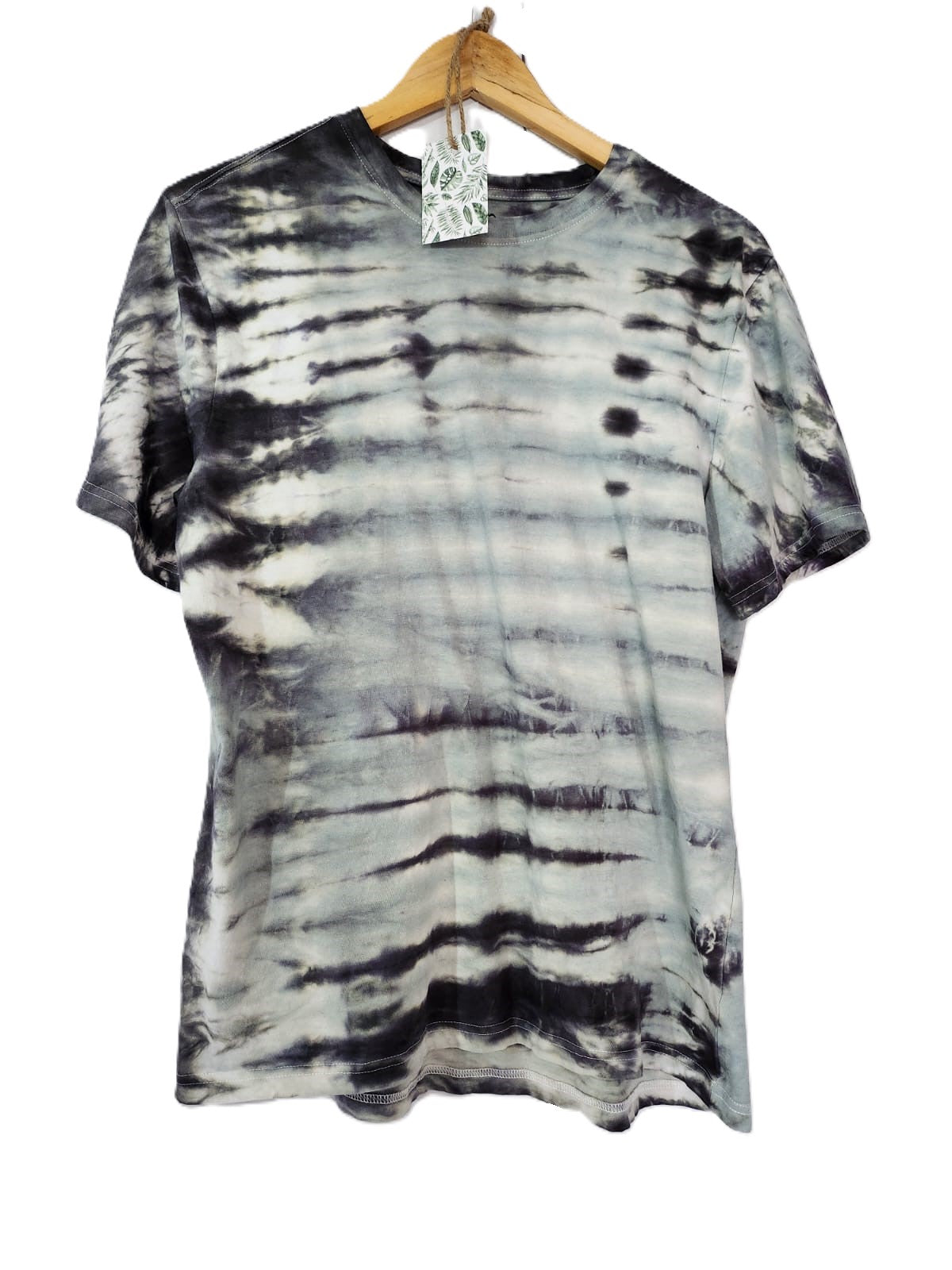 Mountain -  Black Light Blue Tie Dye T shirt 100% Cotton